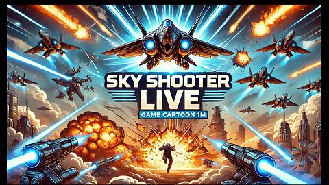 🚀 Sky Shooter LIVE 🔴 | Epic Aerial Battles! | GAME CARTOON