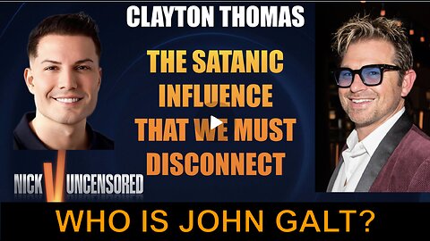 NICHOLAS VENIAMIN W/ Clayton Thomas THE Satanic Influence, We Must Disconnect FROM CLIF HIGH, SGANON