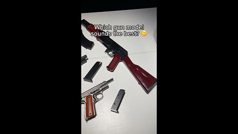 Which model has the best reload? 🤔 #fakegun #airsoft