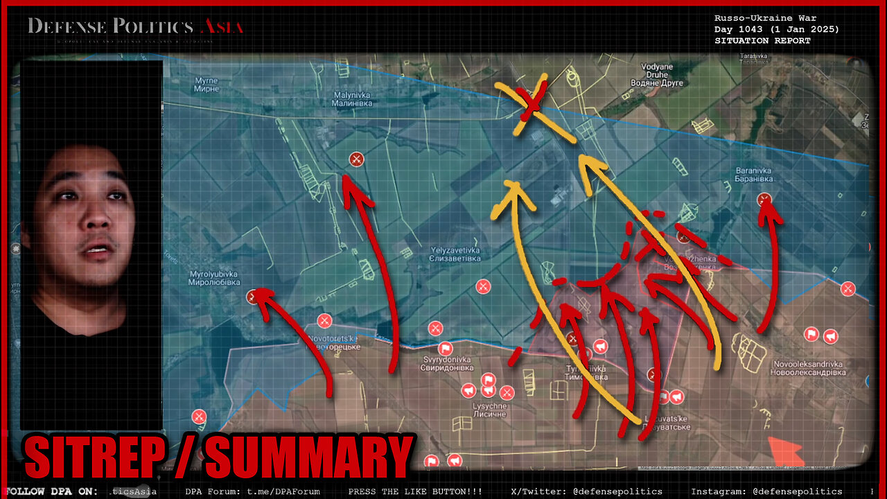 RUSSIA LAUNCHES 2025 OFFENSIVE - Kherson, Siversk, Zapo & Kursk added | Ukraine War Situation Report