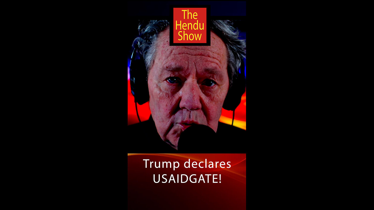 Trump declares it USAID GATE!