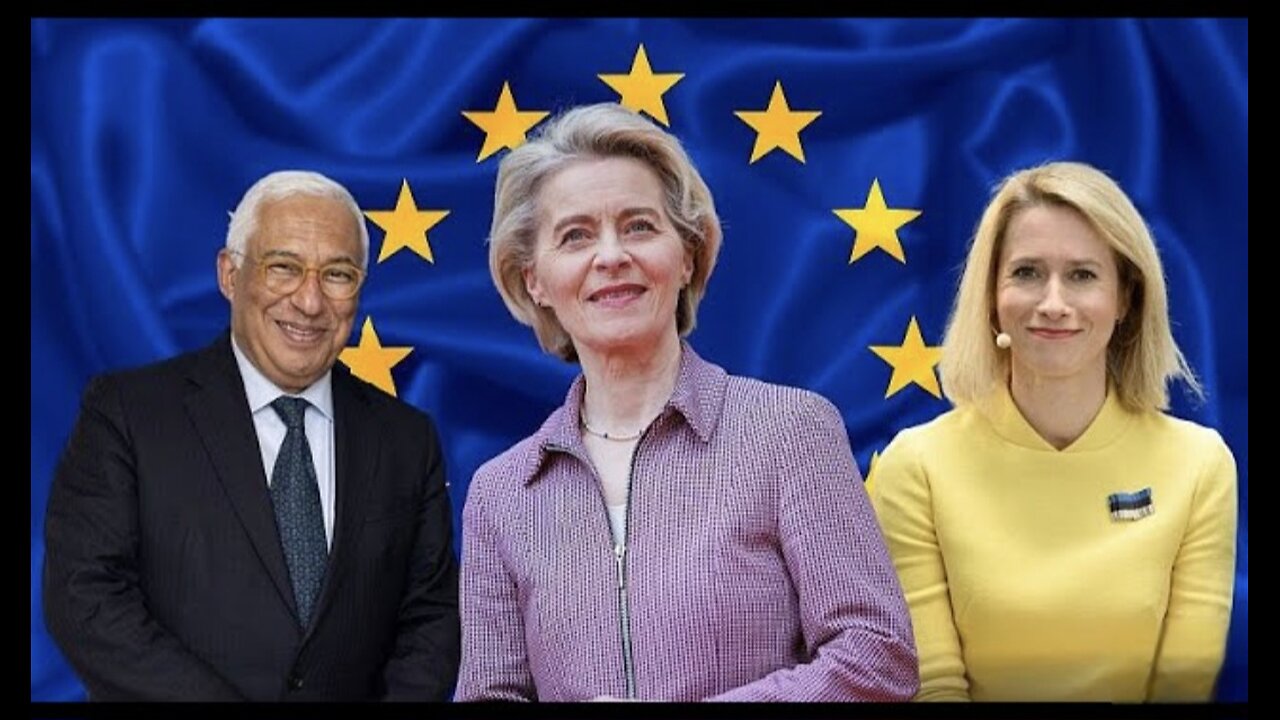 Von der Leyen, Costa and Kallas for the EU top positions