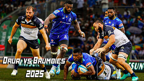 2025 | Drua vs Brumbies | Full-Match