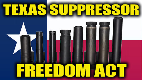 Tax free suppressors in Texas