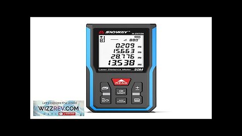 SNDWAY H-D510A/E 50mLaser Distance Meter with Electronic Angle Area Volume Pythagorean Review