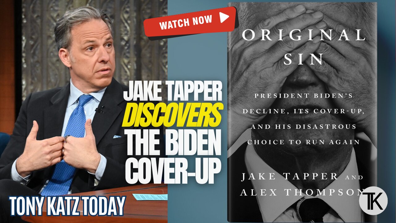 Jake Tapper Embraces 'Conspiracy Theory' about Joe Biden