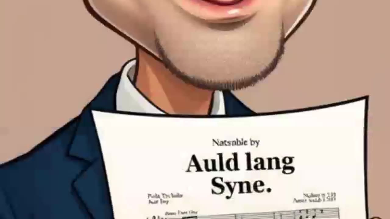 Dad Joke: Guy Burns - The Real Voice of Auld Lang Syne! #DadJoke