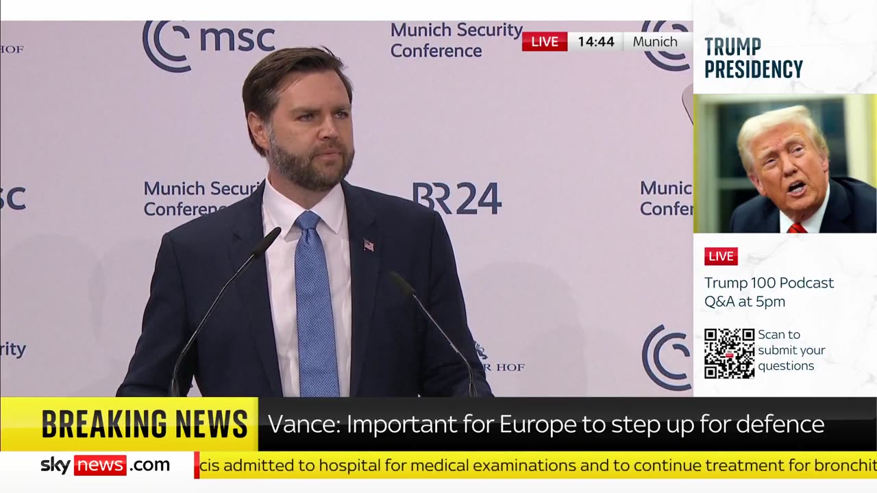 JD Vance Blasts Europe's Leftist Tyrants to Their Faces