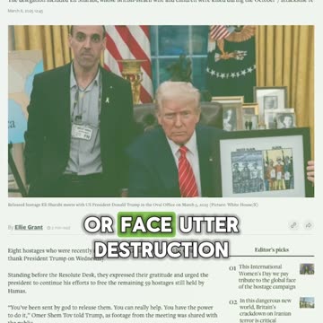 Trump’s Ultimatum: Hamas Faces Total Destruction!