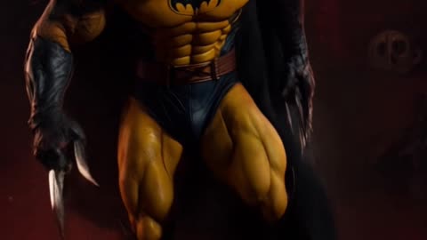 SCARY Batman meets Wolverine Hybrid