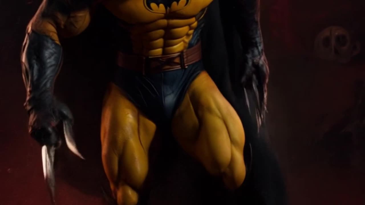 SCARY Batman meets Wolverine Hybrid