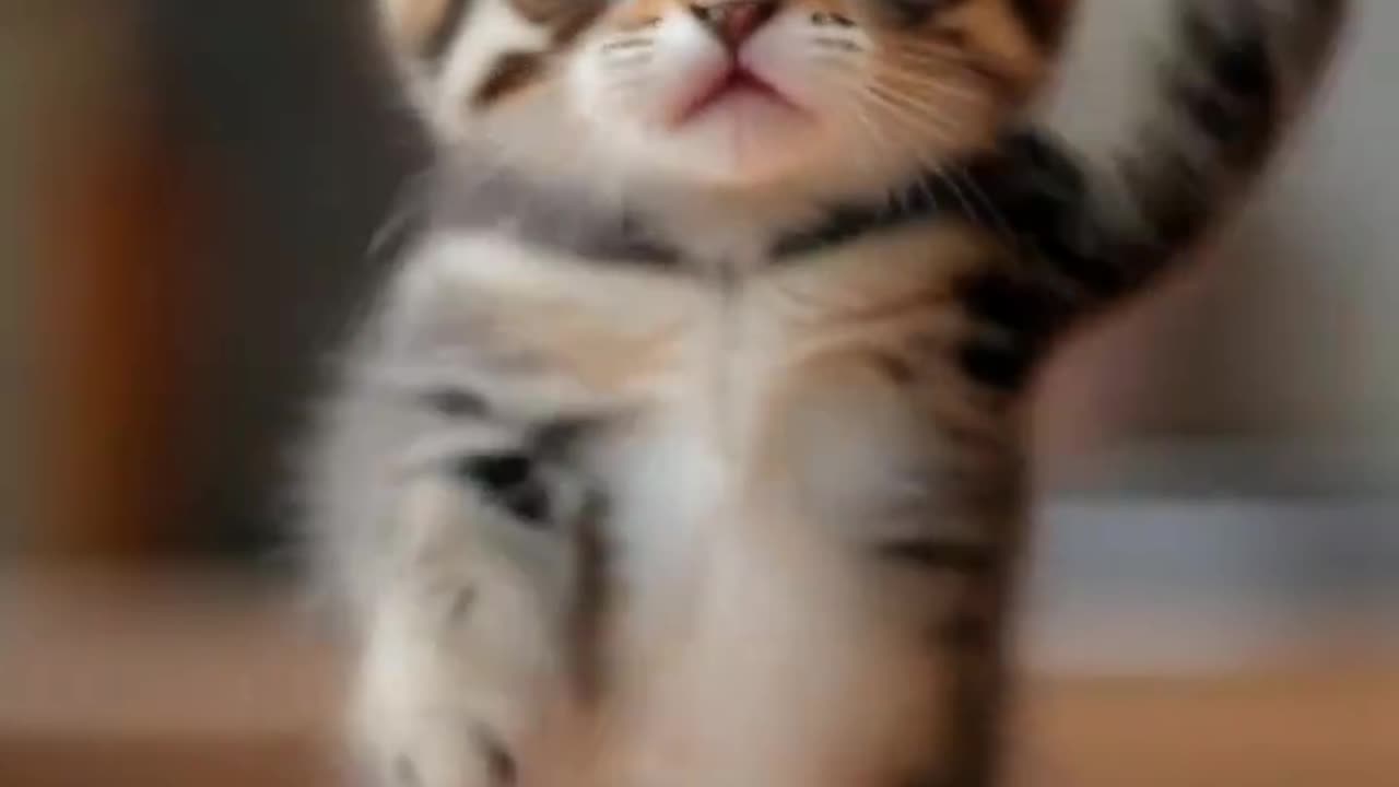 funny cat dancing