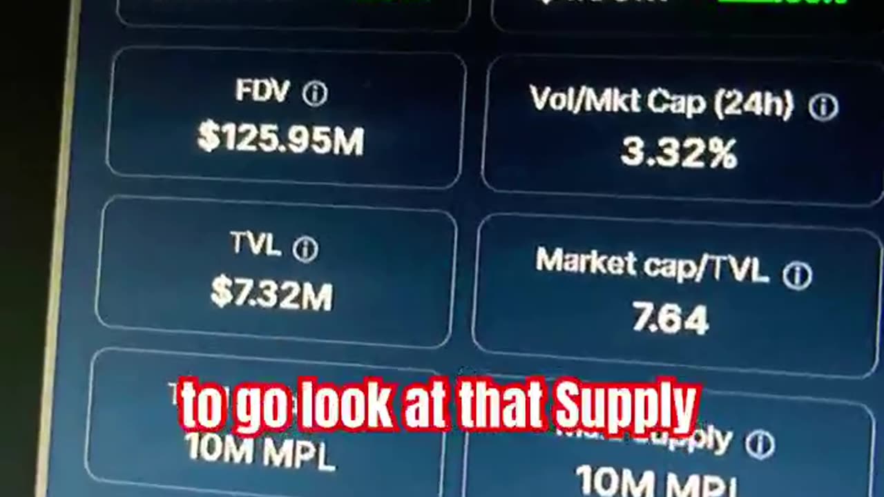 maple crypto coin price prediction crypto news today! #fyp