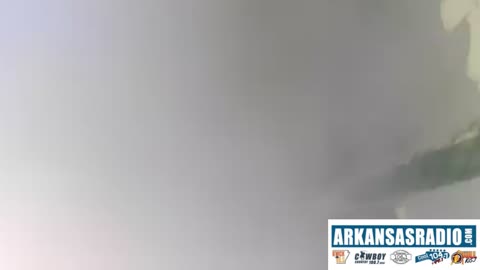 WATCH: Firefighters Scramble Around Burning Home In Arkansas Just In Time