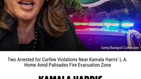 Two Arrested Near Kamala Harris Property!