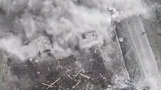 Russian soldiers destroyed a Ukrainian shelter by throwing a backpack with anti-tank mines inside it