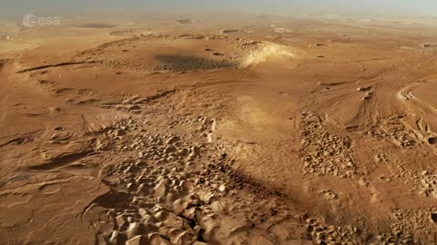 Fly around Ares Vallis on Mars