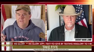 Pastor Dave w Sheriff Mark Lamb: Battle at the Border & Illegal Immigration on Take FiVe! - 2/21/25