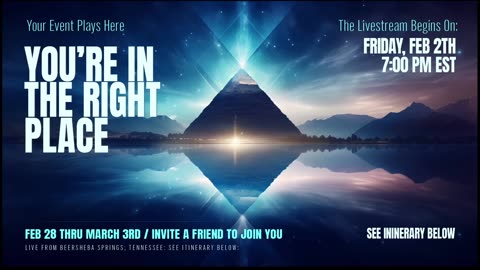 Sacred Geometry 2025 You Are In The Right Place Loop Video