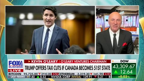 Canadian ‘Shark Tank’ Star Kevin O’Leary's Going to Mar-a-Lago to Convince Trump to Merge & Canada & US To Combat China