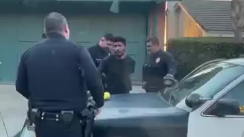 This Man Suspected of Starting Fires in the Woodland Hills area in Los Angeles