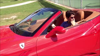 The thrill of experiencing a Ferrari drive as a gift at just 16 years old