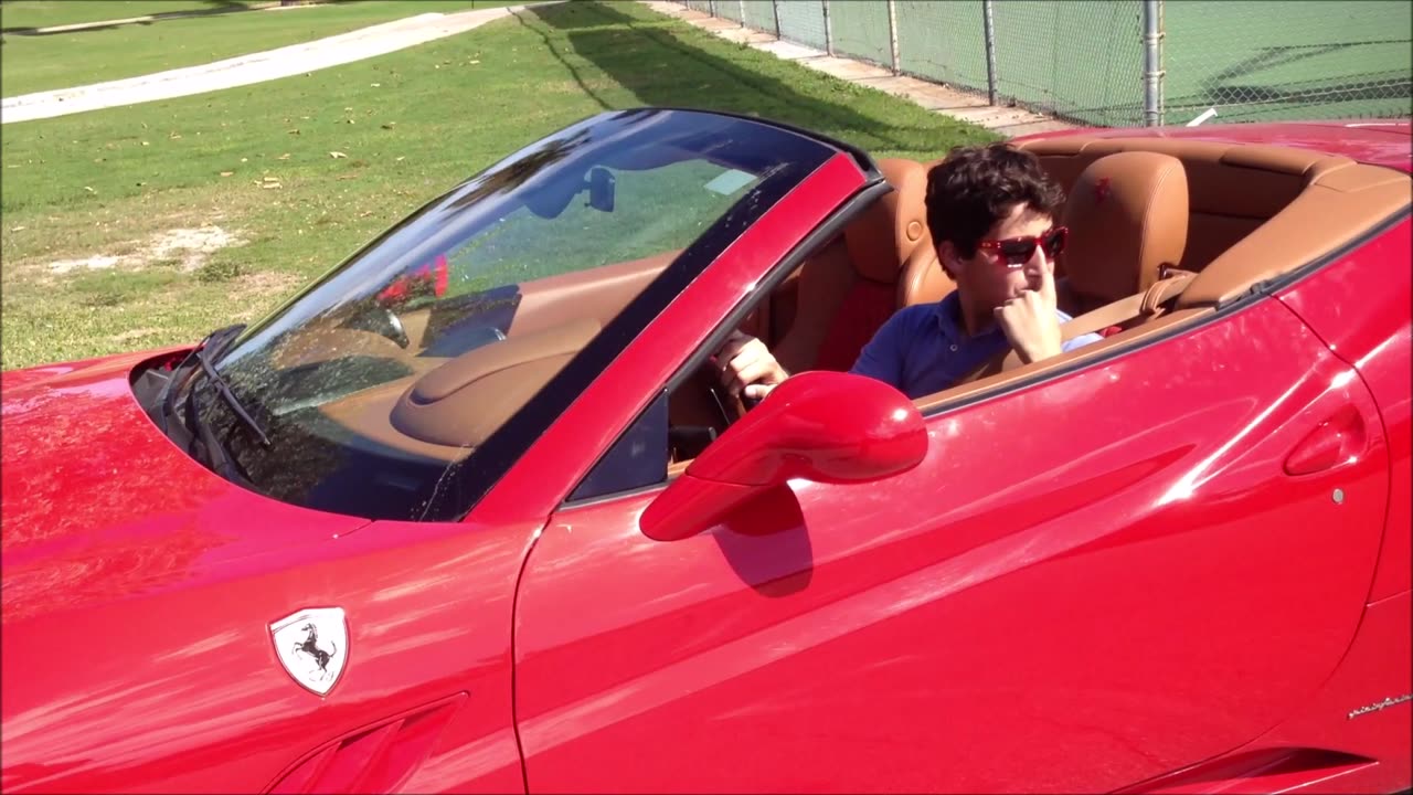 The thrill of experiencing a Ferrari drive as a gift at just 16 years old