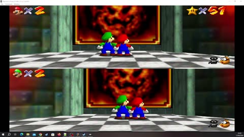 Super Mario 64 Multiplayer Splitscreen [RA] - Episode 4 [NC]