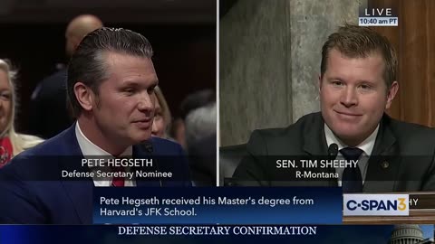 Sen. Tim Sheehy Wins the Day with Hilarious Exchange with Pete Hegseth