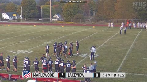 SEPTEMBER 13 2024 HIGH SCHOOL FOOTBALL: LAKEVIEW VS MAPLEWOOD PART 2