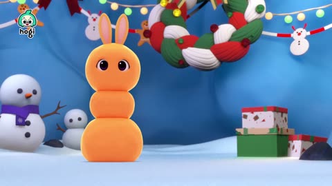 Christmas Boo Boo Song + More｜🎄 Christmas Songs and Colors for Kids｜Hogi Christmas｜Hogi Pinkfong