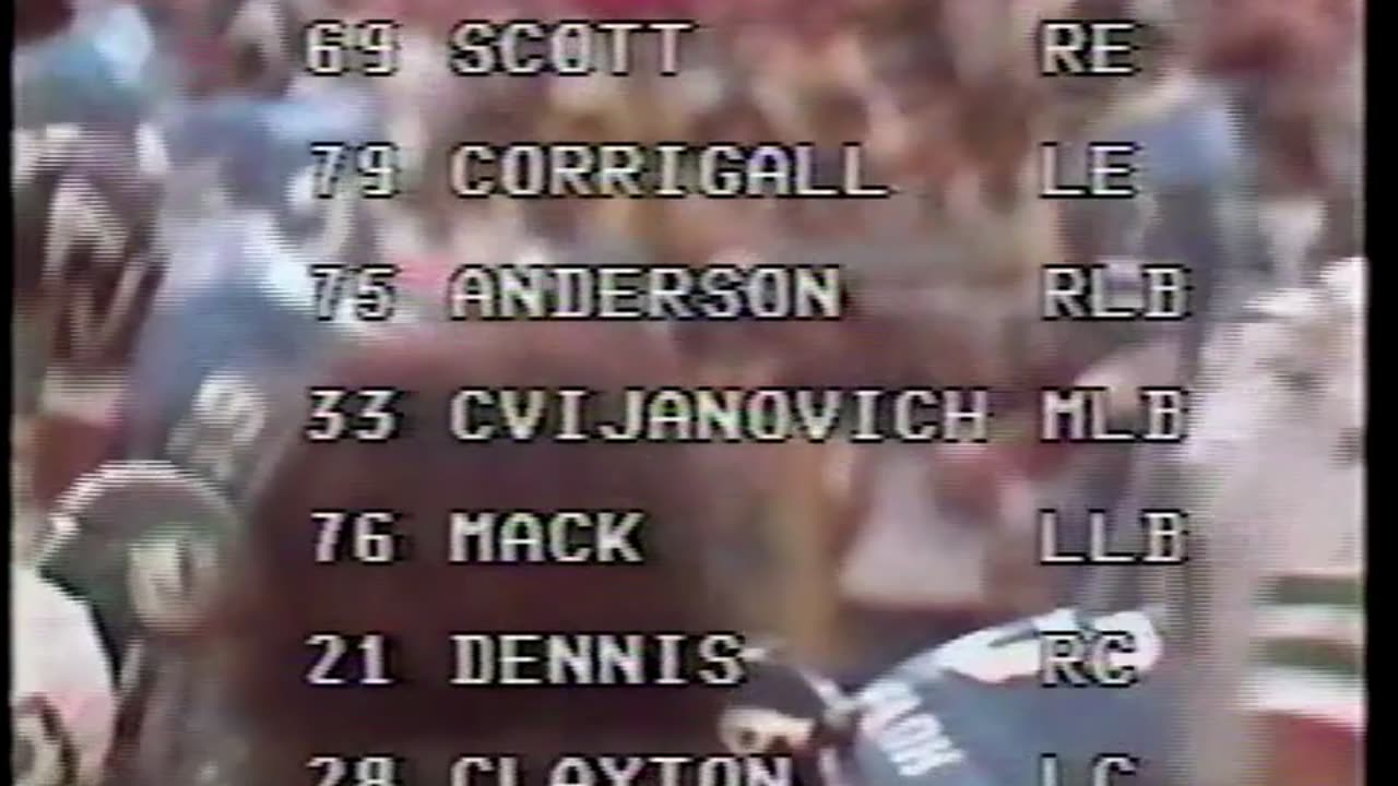 CFL 1975 SASKATCHEWAN ROUGHRIDERS AT TORONTO ARGONAUTS