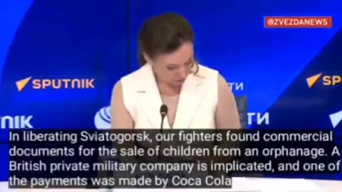 Coca Cola company is implicated in the purchase of children from Ukraine