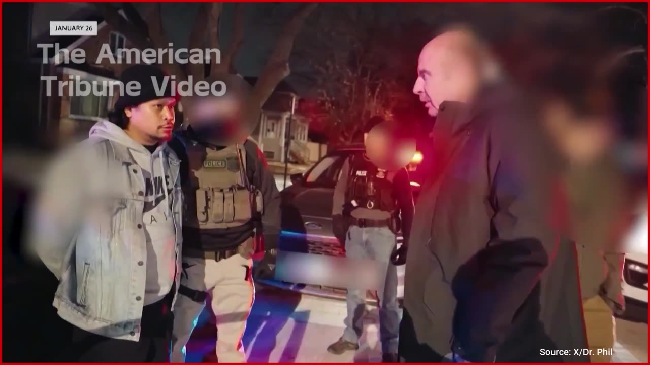 WATCH: Dr. Phil Goes on ICE Raid with Tom Homan, Helps Round Up Illegal Immigrants