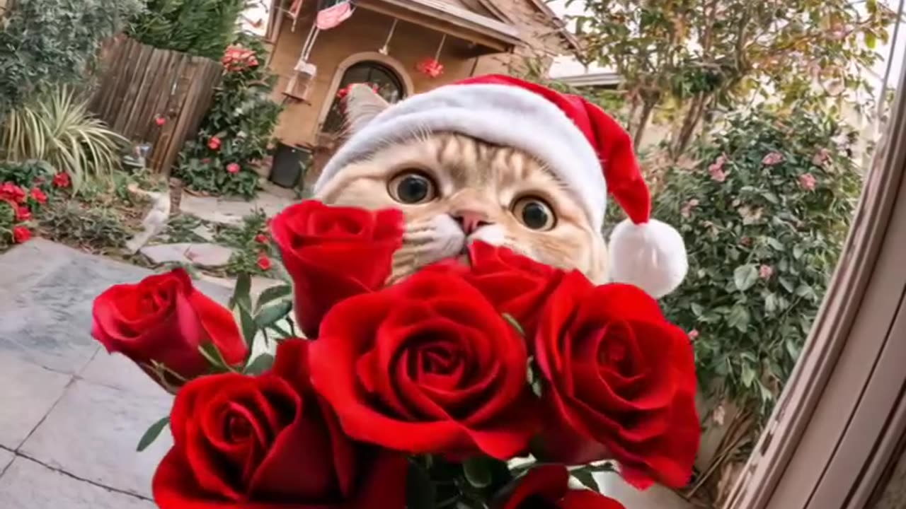 Today IS really lucky.amazing cat vidéo ,kitten