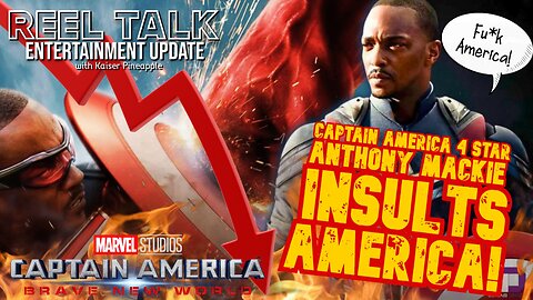 Cap 4's Anthony Mackie INSULTS America and DISRESPECTS Captain America in MORONIC Take!