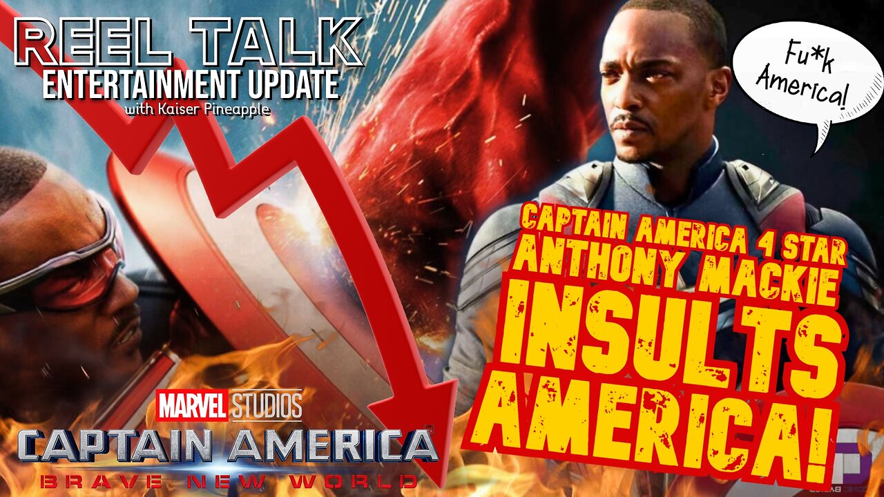 Cap 4's Anthony Mackie INSULTS America and DISRESPECTS Captain America in MORONIC Take!