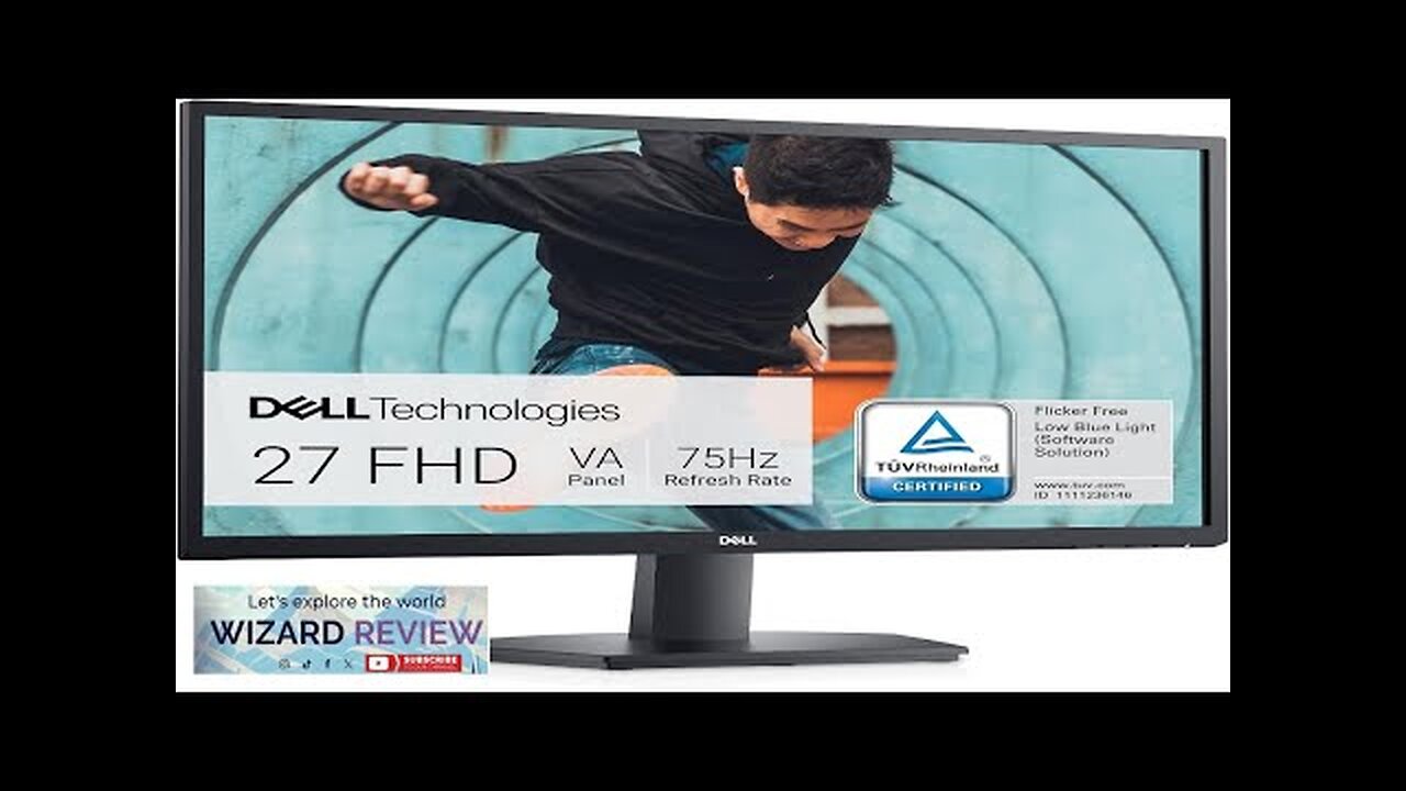 Dell 27 inch SE2722HX Monitor 1920 x 1080 16:9 Review