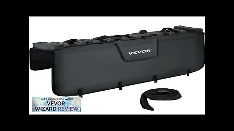 VEVOR Tailgate Pad for Bikes Tailgate Protection Cover Carries UP to 5 Review