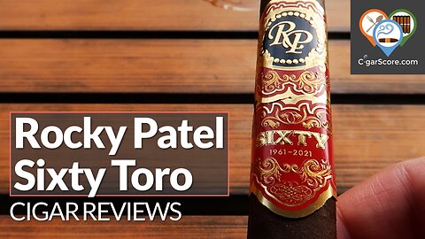 LEATHER + SPICE. The Rocky Patel SIXTY Toro - CIGAR REVIEWS by CigarScore