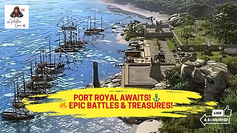 Port Royal Awaits! ⚓🔥 Epic Battles & Treasures! #piratesofthecaribbean #gaming #like #trending #coc
