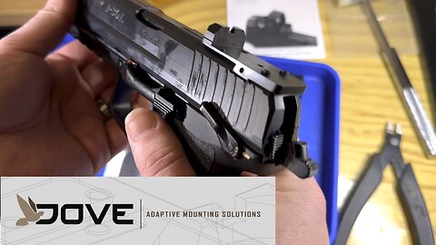 Mounting a Red Dot on a Non-Optics Cut Slide Ft. DoveDot by Dove Adaptive Mounting Solutions