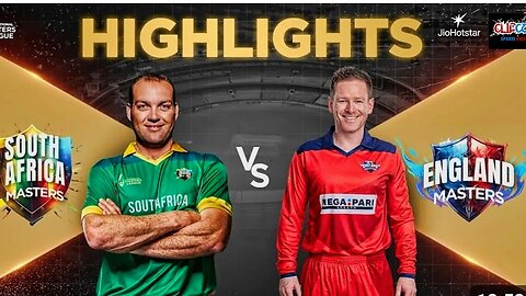 South Africa VS England | Full Highlights | International Masters League