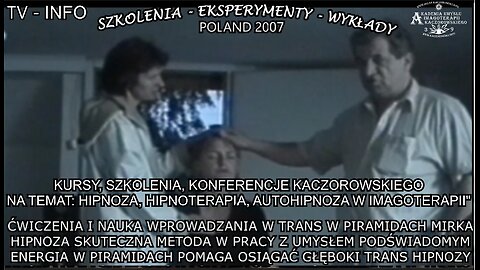 ĆWICZENIA I NAUKA WPROWADZANIA W TRANS W PIRAMIDACH MIRKA. HIPNOZA SKUTECZNA METODA PRACY Z UMYSŁEM PODŚWIADOMYM.