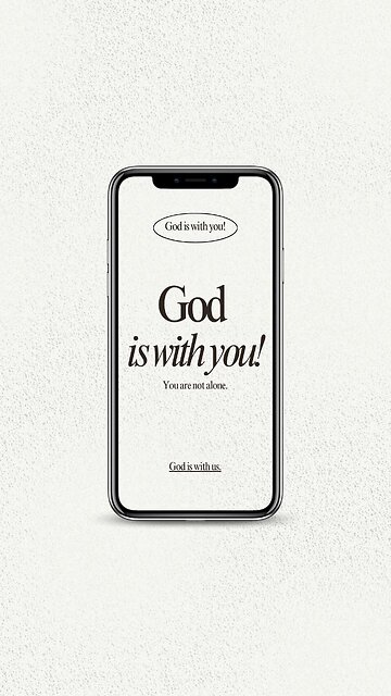 God is with you!