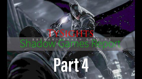 The Joker King / #BatmanArkhamOrigins - Part 4 #TySights #SGR 12/27/24 #SDLIVEReplay