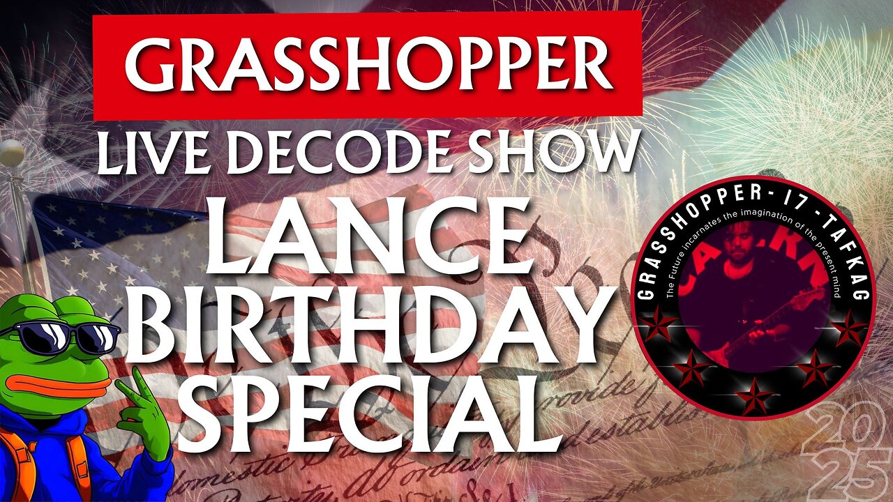 Grasshopper Live Decode Show - Lance's Birthday Special