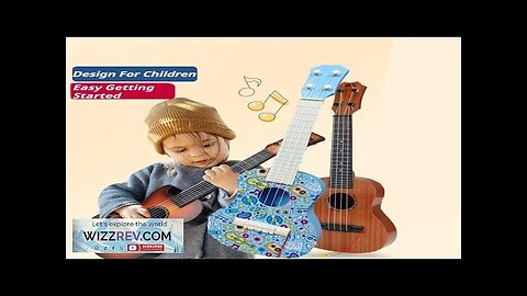 54cm Ukulele Children Guitar Toy Be Used To Play Elementary Instruments Review