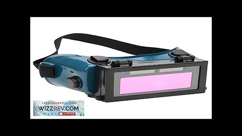 Solar Powered Auto-Darkening Welding Goggles with Adjustable Settings Versatile Usage Review