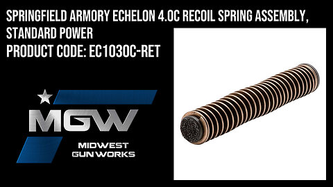 Springfield Armory Echelon 4.0C Recoil Spring Assembly, Standard Power - EC1030C-RET